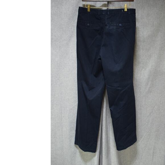 Ralph Lauren Collection Men’s Navy Pleated Chino Pants Size 33 - Picture 3 of 3